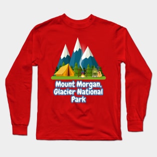 Mount Morgan, Glacier National Park Long Sleeve T-Shirt